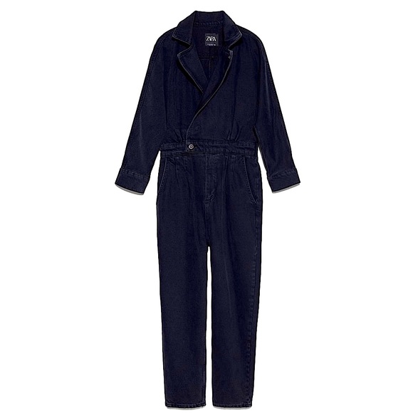 Zara Denim Jumpsuit - Picture 8 of 13